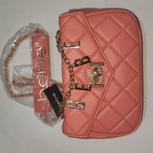 Bebe Wyatt V-flap Shoulder Bag